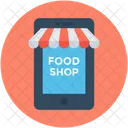 Food Shop Ecommerce Icon