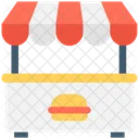 Food Stand Burger Icon