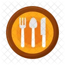 Dish Fork Knife Icon