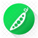 Food Peas Pod Icon