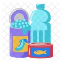 Food Canned Food Mineral Water Icon