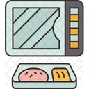Food Warming Microwave Icon