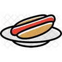 Food Hot Dog Dish Icon