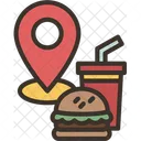 Food Caf Location Icon