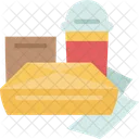 Food Tray Container Icon