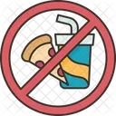 Food Drink Prohibited Icon