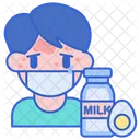 Food Allergy Dairy Food Icon