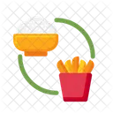 Food Alternative Fast Food Junk Food Icon