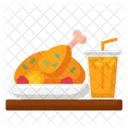 Food And Beverages Chicken Leg Chicken Drumstick Icon