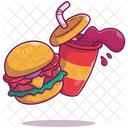 Food And Drink Burger Meal Icon