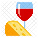 Food And Wine Glass Beverage Icon