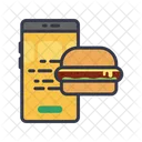 Food Appication Delivery Shipping Icon