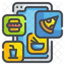 Food Application Application Delivery Icon