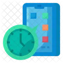 Food Application Application Clock Icon