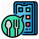 Food Application Call Order Icon