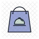 Food Bag Delivery Icon