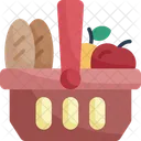 Basket Food Supplies Icon
