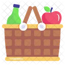 Hamper Grocery Food Basket Icon