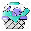 Food Basket Shopping Basket Picnic Basket Icon