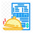 Food Budget Planning Icon