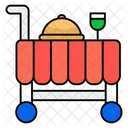 Food Cart Food Trolley Food Service Icon