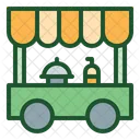 Food Cart Food Truck Food Vehicle Icon