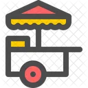 Food Cart Business Icon