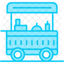 Food Cart City Elements Cart Icon