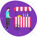 Food Cart Food Stand Food Truck Icon