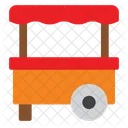 Food Cart Food Stand Food Stall Icon
