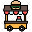 Food Cart Food Street Food 아이콘