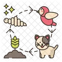 Food Chain Icon