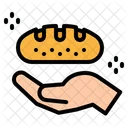 Bread Hand Food Icon