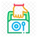 Food Container Delivery Icon