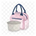 Food container and bag  Icon