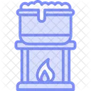 Drink Recipe Duotone Line Icon Icon