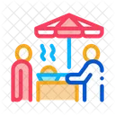 Street Food Cooking Icon