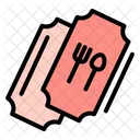 Food Coupon Coupon Voucher Icon