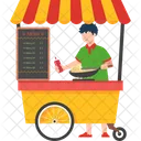 Food Court Food Takeaway Meal Icon