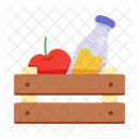 Food Crate Food Box Food Container Icon