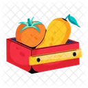 Food Crate Garden Crate Farm Crate Icon
