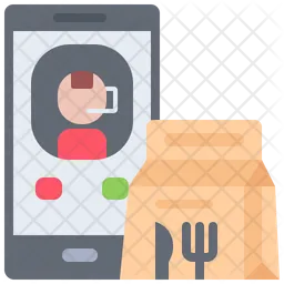 Food Customer Service  Icon