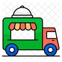 Food Delivery Food Van Automobile Icon