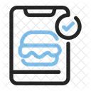 Food Delivery Fast Food Mobile App Icon