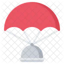 Parachute Cloche Food Icon
