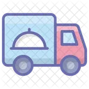 Food Delivery Delivery Van Delivery Truck Icon