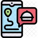 Food Delivery App Online Delivery Icon
