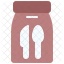 Food Delivery Spoon Fork Icon