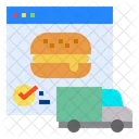 Website Food Delivery Icon