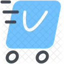 Thermal Bag Food Delivery Shipping Icon